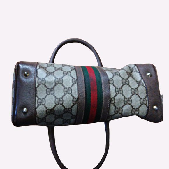 Gucci Ophidia GG handbag, wallet, cosmetic bag, & key case SOLD AS A SET - Picture 8 of 11